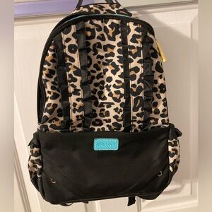 Posh Peanut Lana Leopard Print Backpack